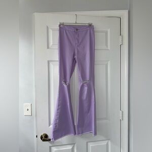Lavender Flare Jeans!